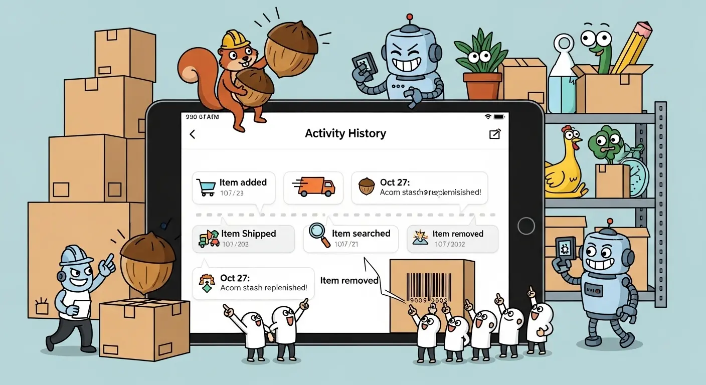 keep activity history.